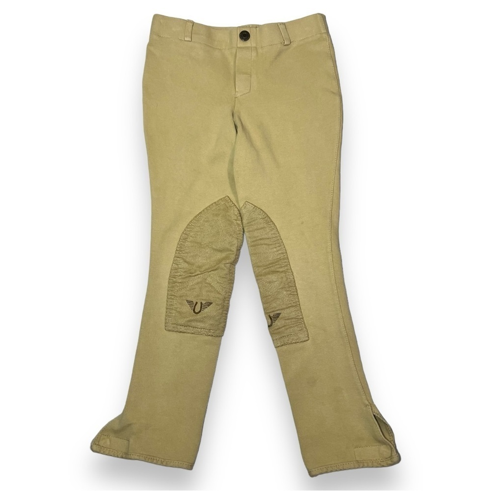 TuffRider Kid’s Pull-On Jodhpurs Tan Size 10